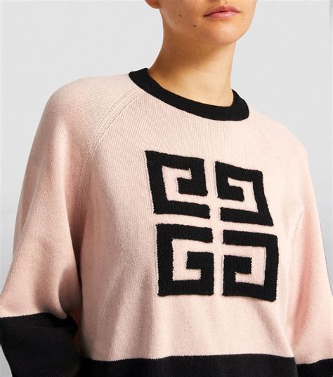 givenchy color block sweater|GIVENCHY 4G sweater in knit in .